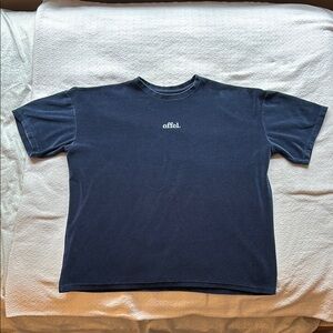 Offcl Navy Blue Men's Short Sleeve Tee